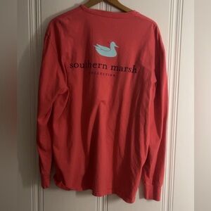 Men’s southern marsh long sleeve top size large